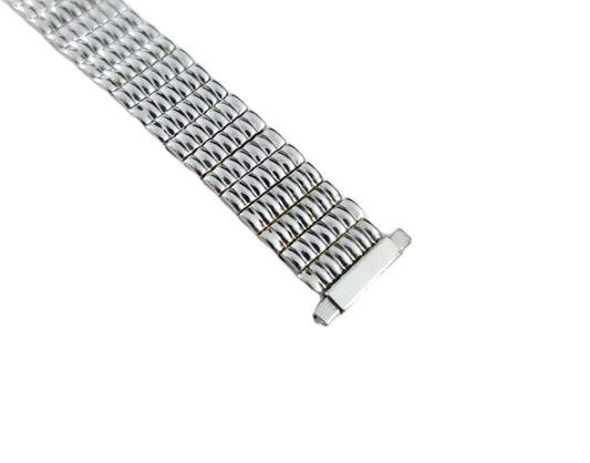 Stainless Steel Expansion Vintage Style Flexible Watch Band for 14mm+ Watch Lugs