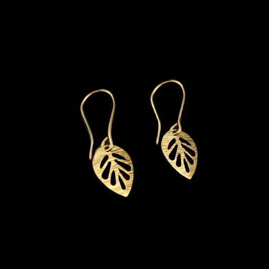 Gold Leaves-Earrings