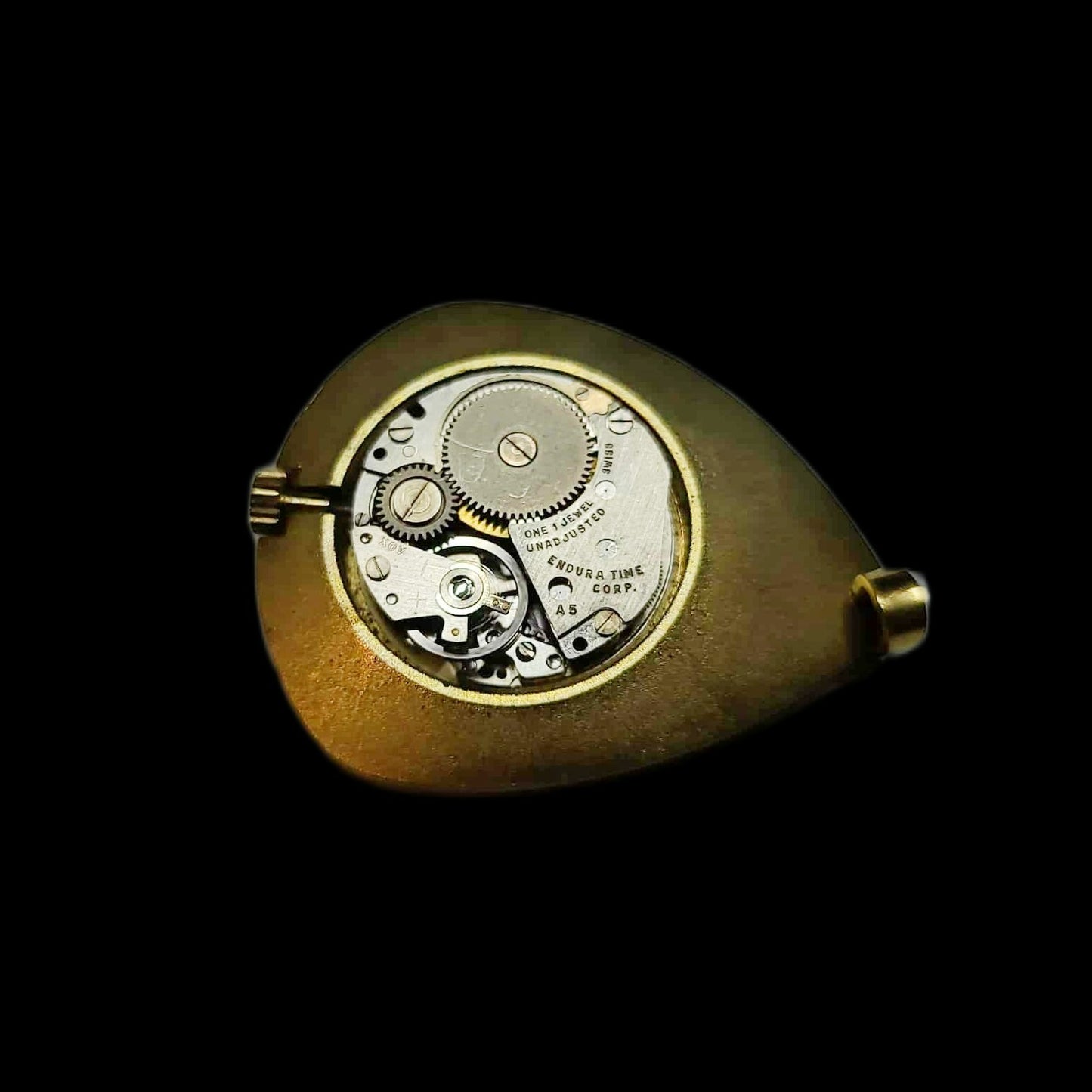Endura Swiss Ladies Mechanical Pendant Watch With Brand New Chain