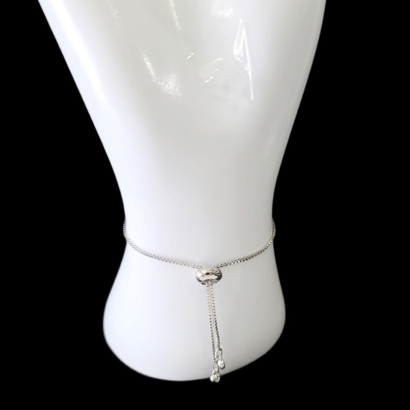 Cross Collection-Stainless & Sterling Simple Silver Cross Set of Earrings & Bracelet