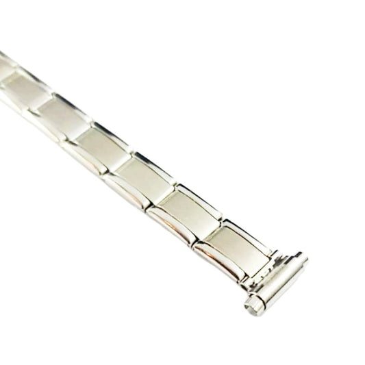 Stainless Steel Easy Adjust Flex Expansion Watch Band For 10-12mm Watch Lugs