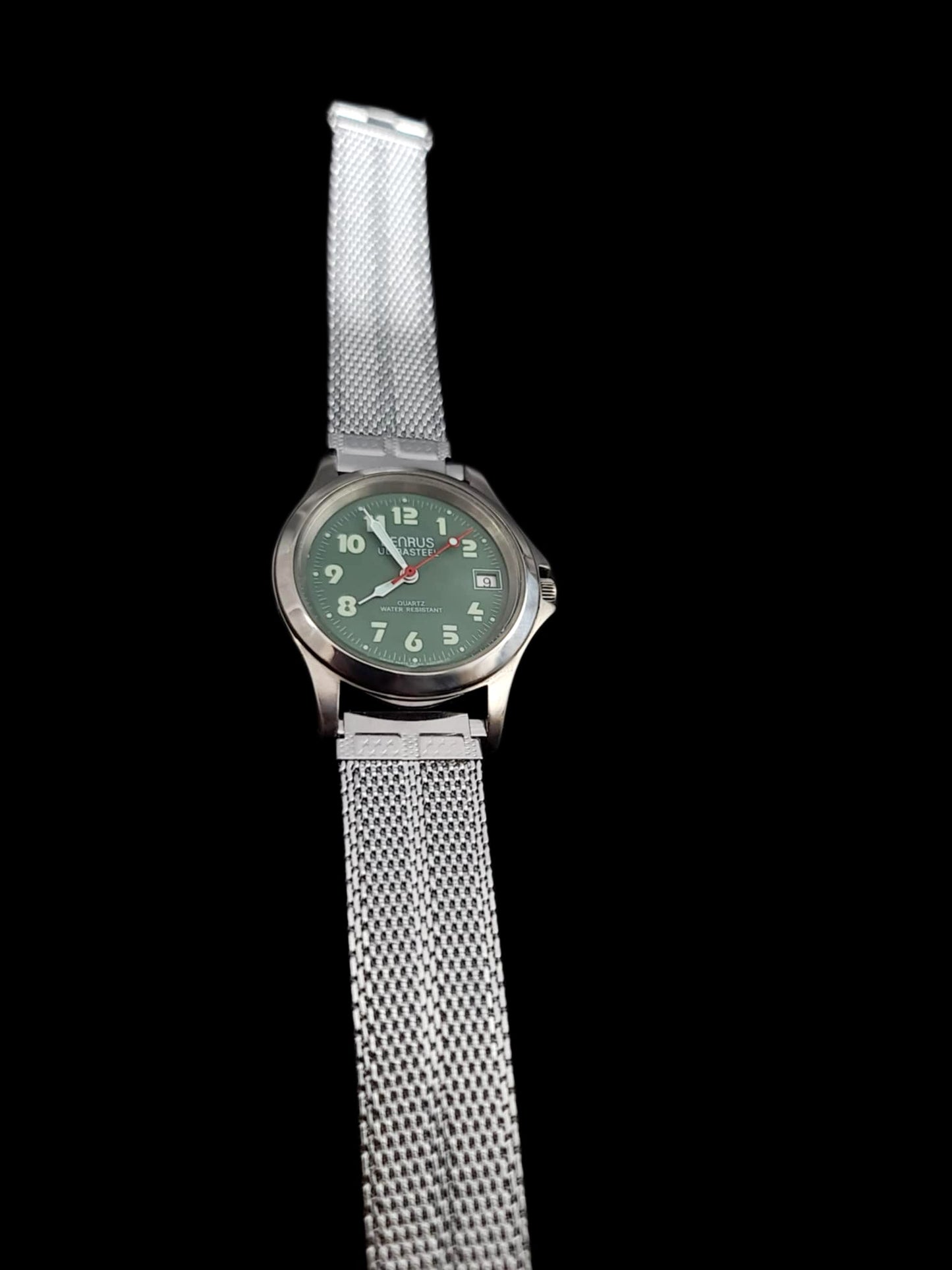 Benrus Quartz Vintage Mens Analog Watch With Date Display