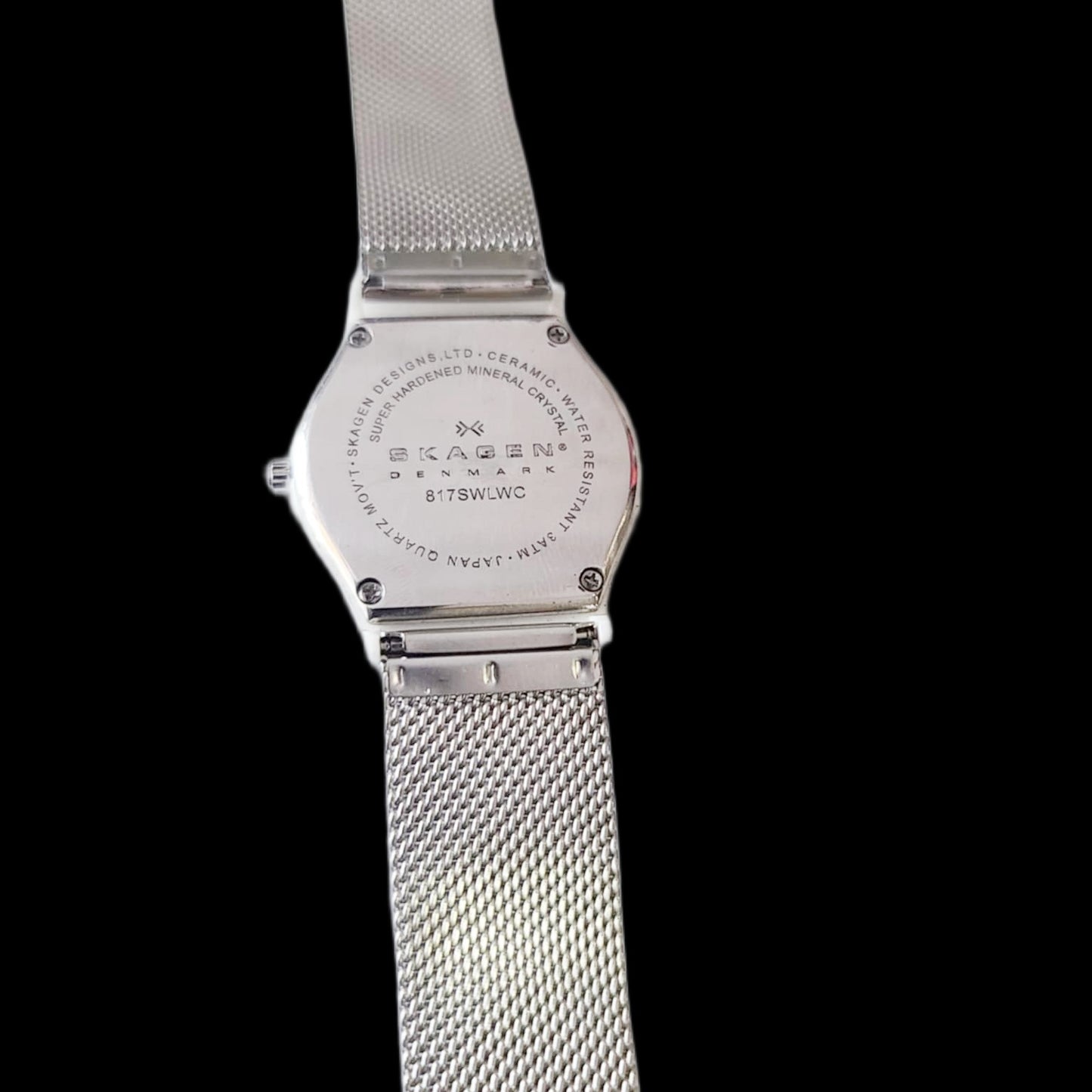 Skagen of Denmark Classy White With Crystals Quartz Watch