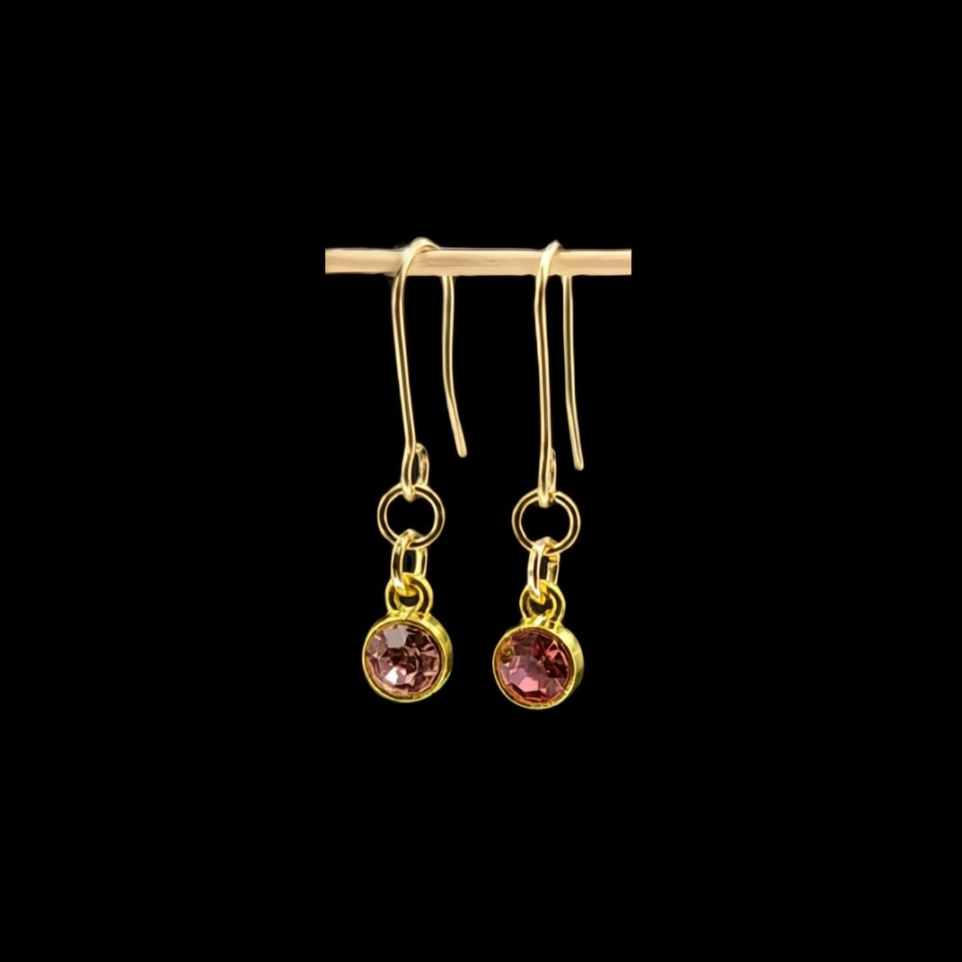 Birthstone Sets-October in 14k Gold Plate, 14k Gold Fill & Brass