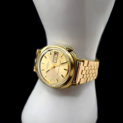 Bolivia Swiss Mens Analog Mechanical Watch With Date Display