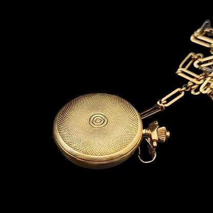 Prestige Watch Company "As Those Who Serve" Jewelled Quartz Pocket Watch