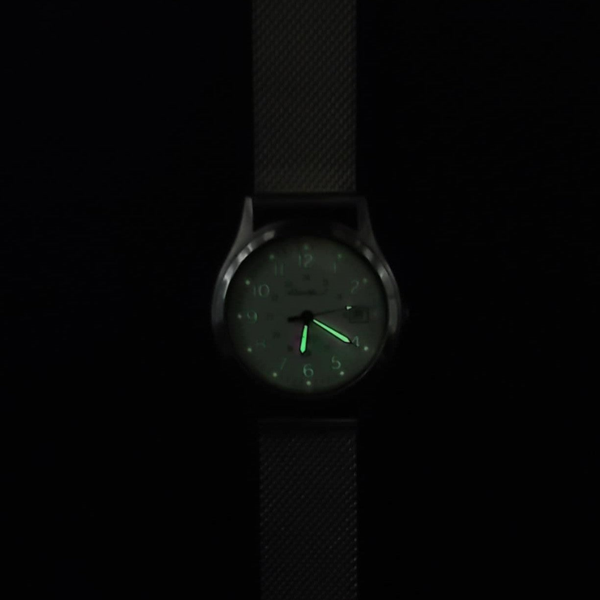 Eddie Bauer Womens Sport Military Time Field Watch V214 With Military Time/24hr Dial