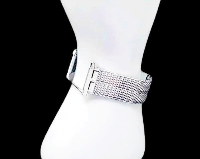 Stainless Steel Classy Mesh Watch Band for 16mm+ Watch Lugs