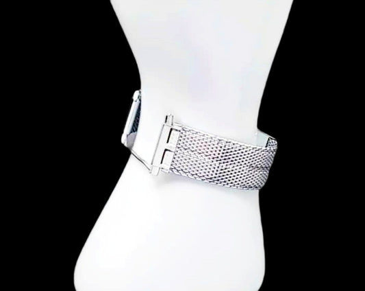 Stainless Steel Classy Mesh Watch Band for 16mm+ Watch Lugs