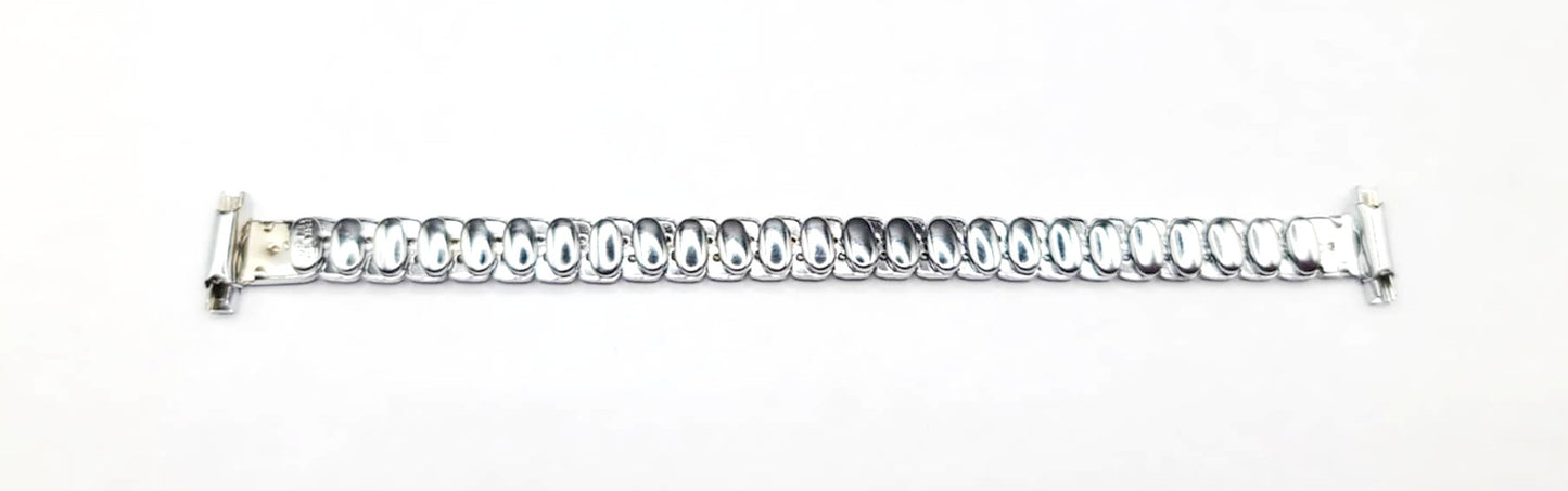 Expansion Band Vintage Style Womens Petit Stainless Steel Watch Band for 10mm Watch Lugs