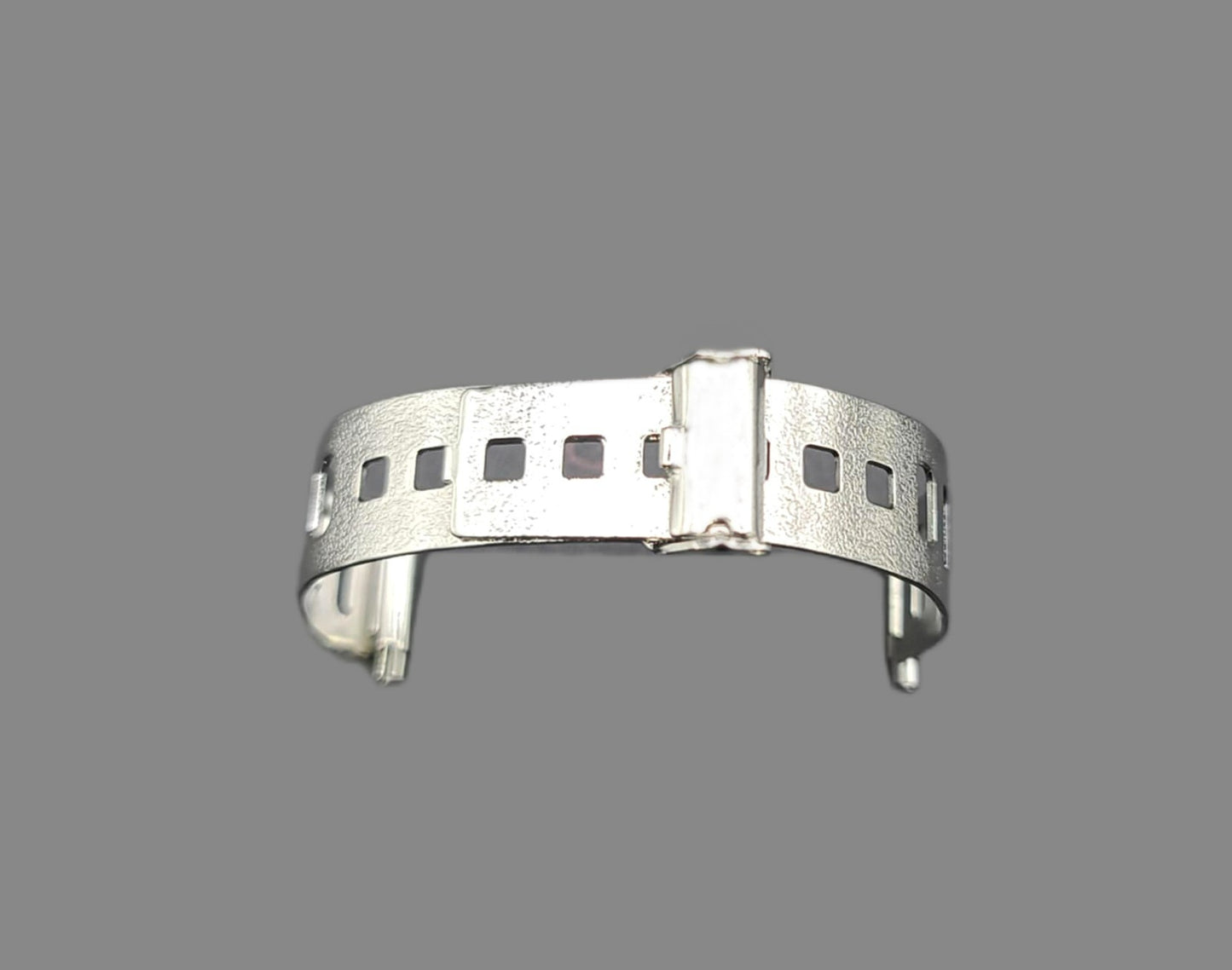 Stainless Steel Solid Cuff Style Watch Band for 16mm+ Watch Bands