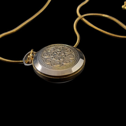 Lenga Vintage Deluxe Antimagnetic Womens Swiss Made Pendant Watch