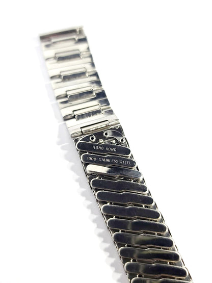 Stainless Steel Partial Expansion Style Watch Band for 17mm Watch Bands