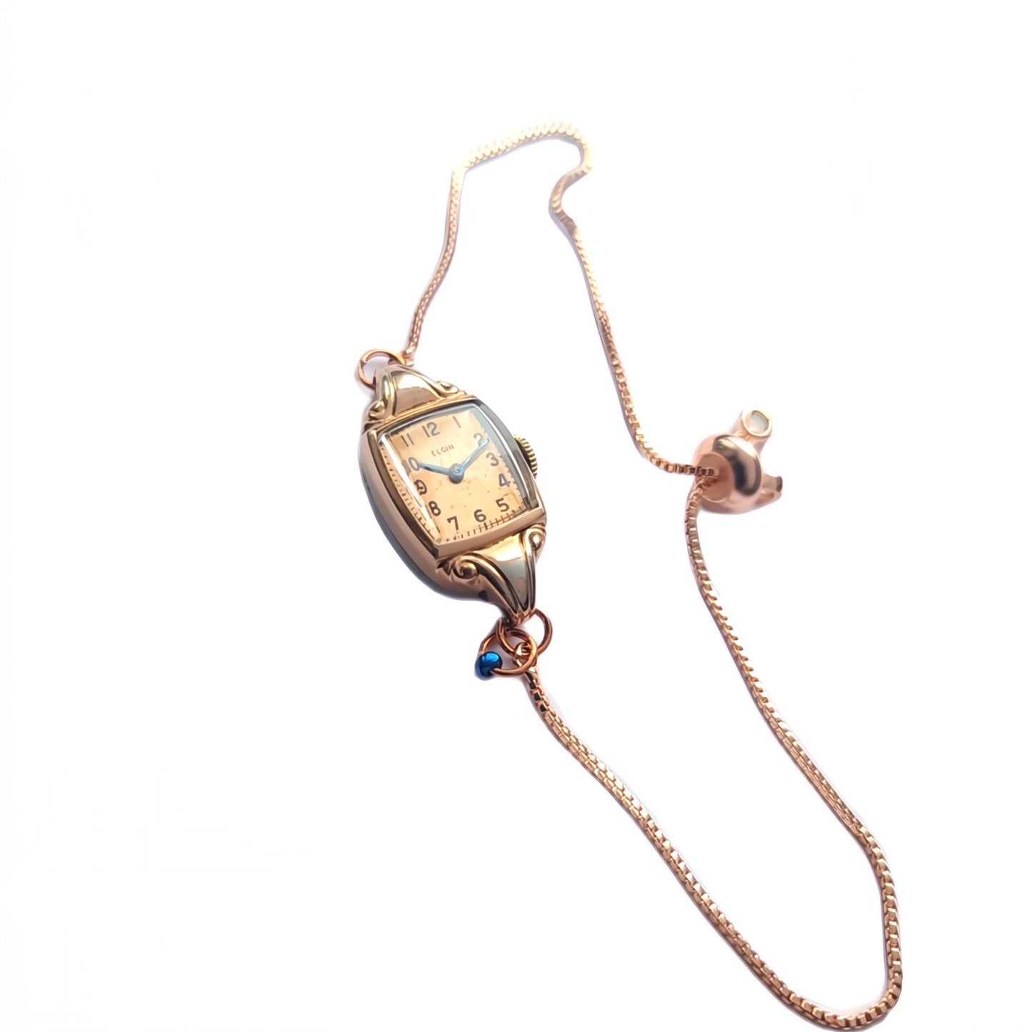 Elgin Rose Gold Vintage 15-Jewelled Mechanical Womens Watch