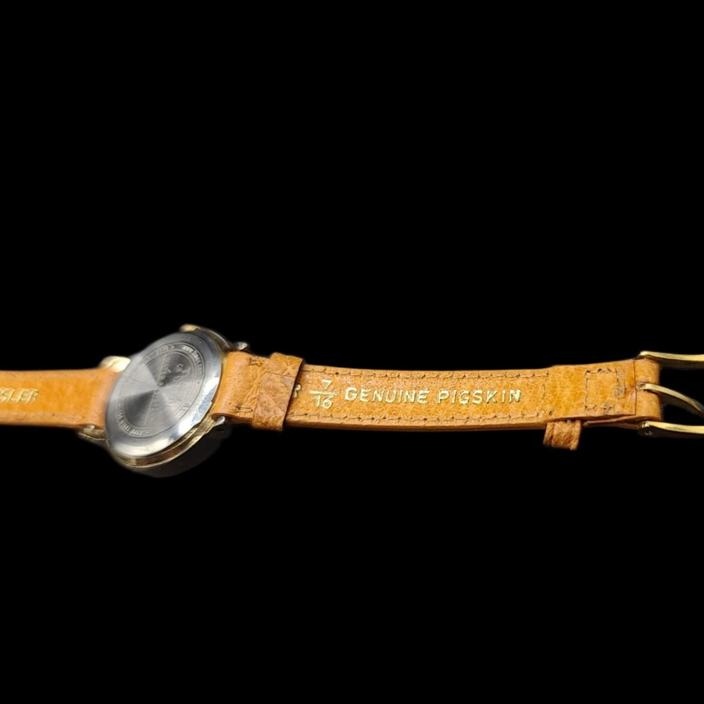 Timex Indiglo Quartz CR 1216 Womens Brass Watch With Date Display