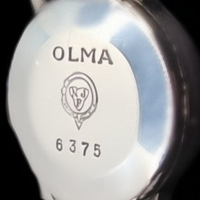 Olma Vintage Swiss 21-Jewel Wind Up Mechanical Silver Tiny Watch