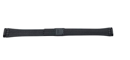 Kreisler Vintage Black Stainless Steel Watch Band For 10-14mm Watch Lugs