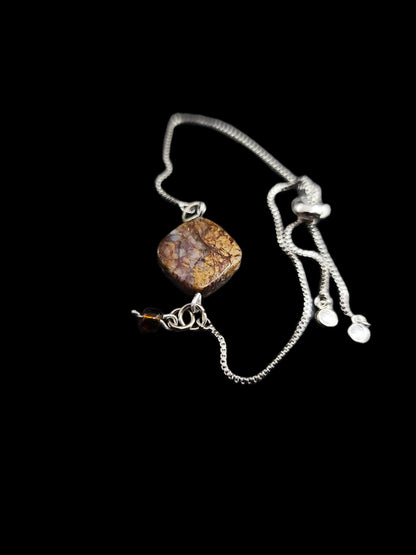 Granite & Coffee Drop Charm Symbol Slider