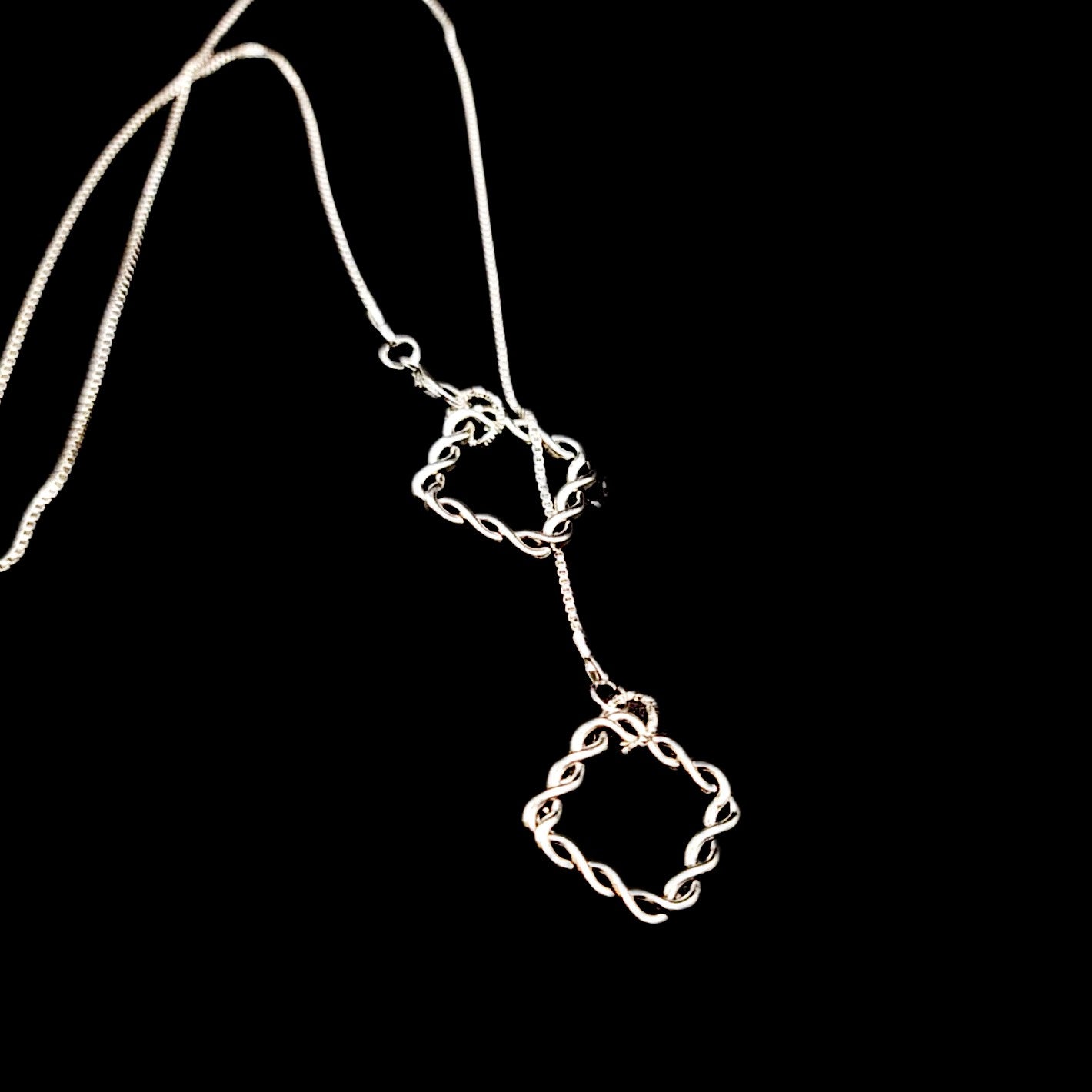 Geometric Slider in Stainless Steel - Square Shape
