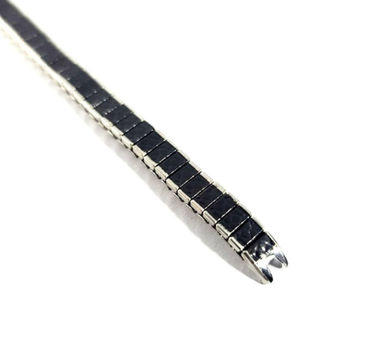 Expandable Stainless Steel C Type Womens Vintage Watch Band for Single Lug Watches