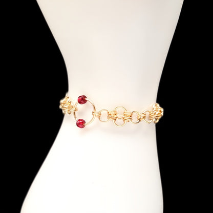 King Henry VIII Beheaded Wives Collection-Gold Bracelet