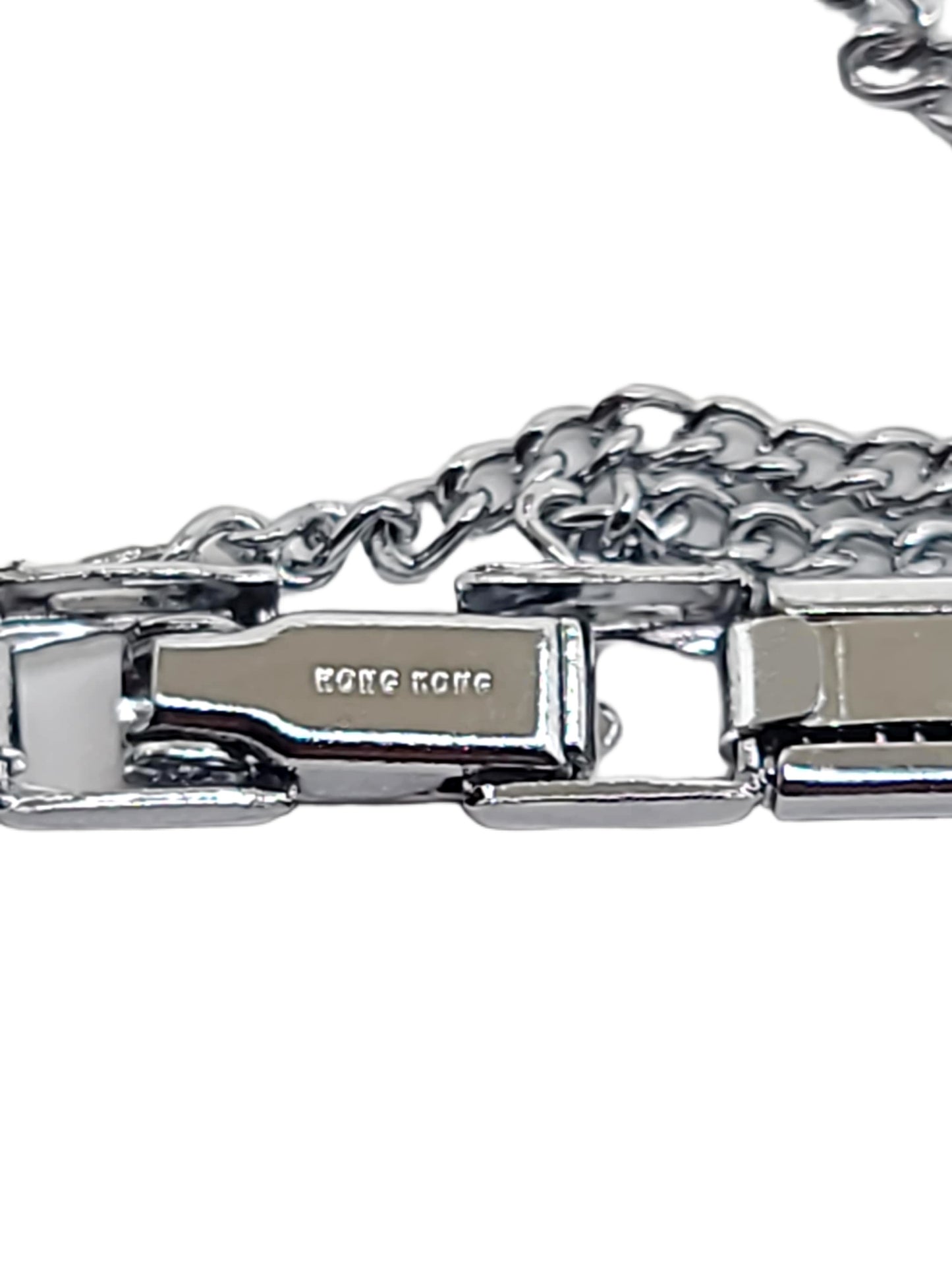 Slinky double rope ring style ladies vintage watch band-Sizeable with partial expansion links at clasp.