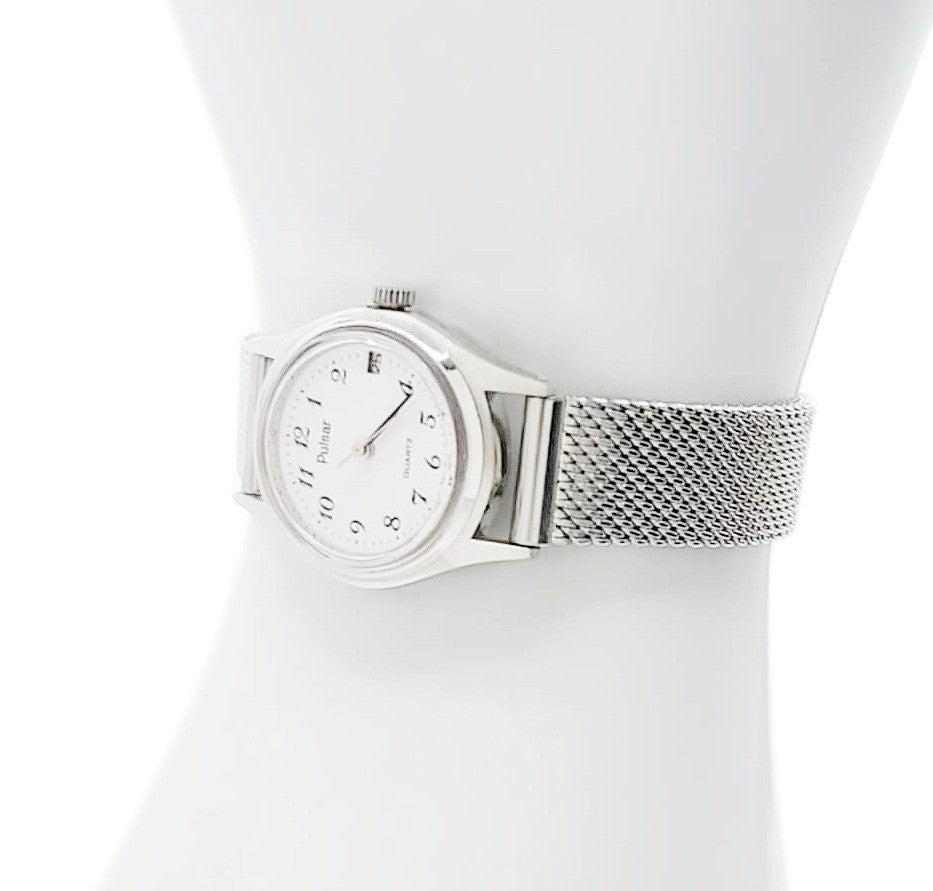 Pulsar Vintage Ladies 1-Jewelled Quartz Classic Classy Easy Reader Watch