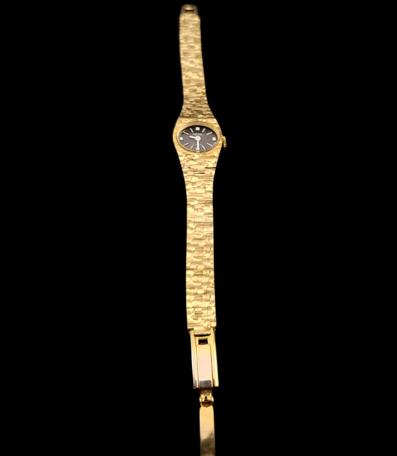 Mortima-Petit Vintage Womens Jewelled Mechanical Watch