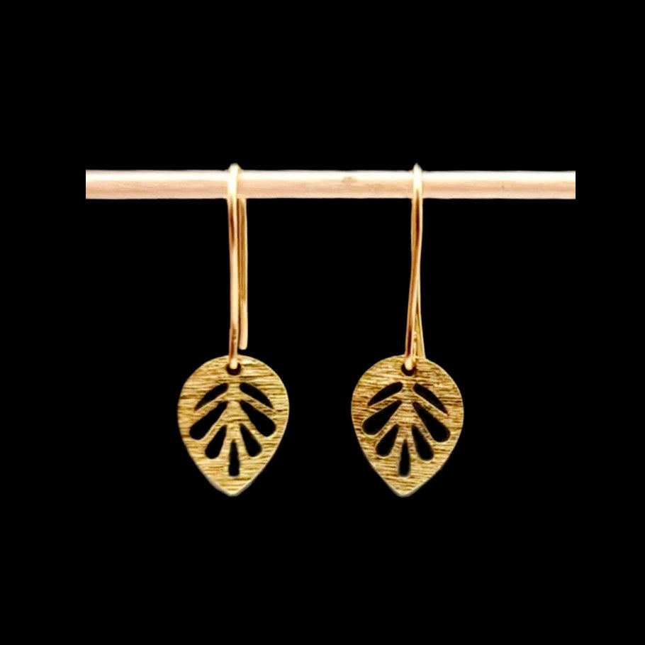 Gold Leaves-Earrings