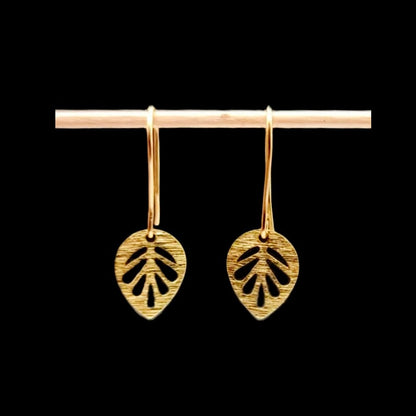 Gold Leaves-Earrings