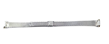 Vintage Mesh Stainless Steel Womens Watch Band for 10-12mm Double Lug Watch Bands
