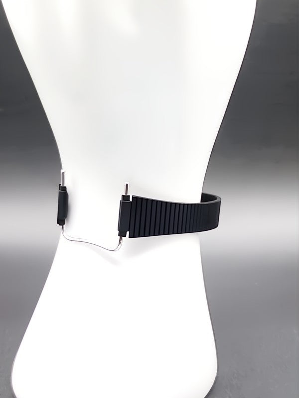 Kreisler Vintage Black Stainless Steel Watch Band For 10-14mm Watch Lugs