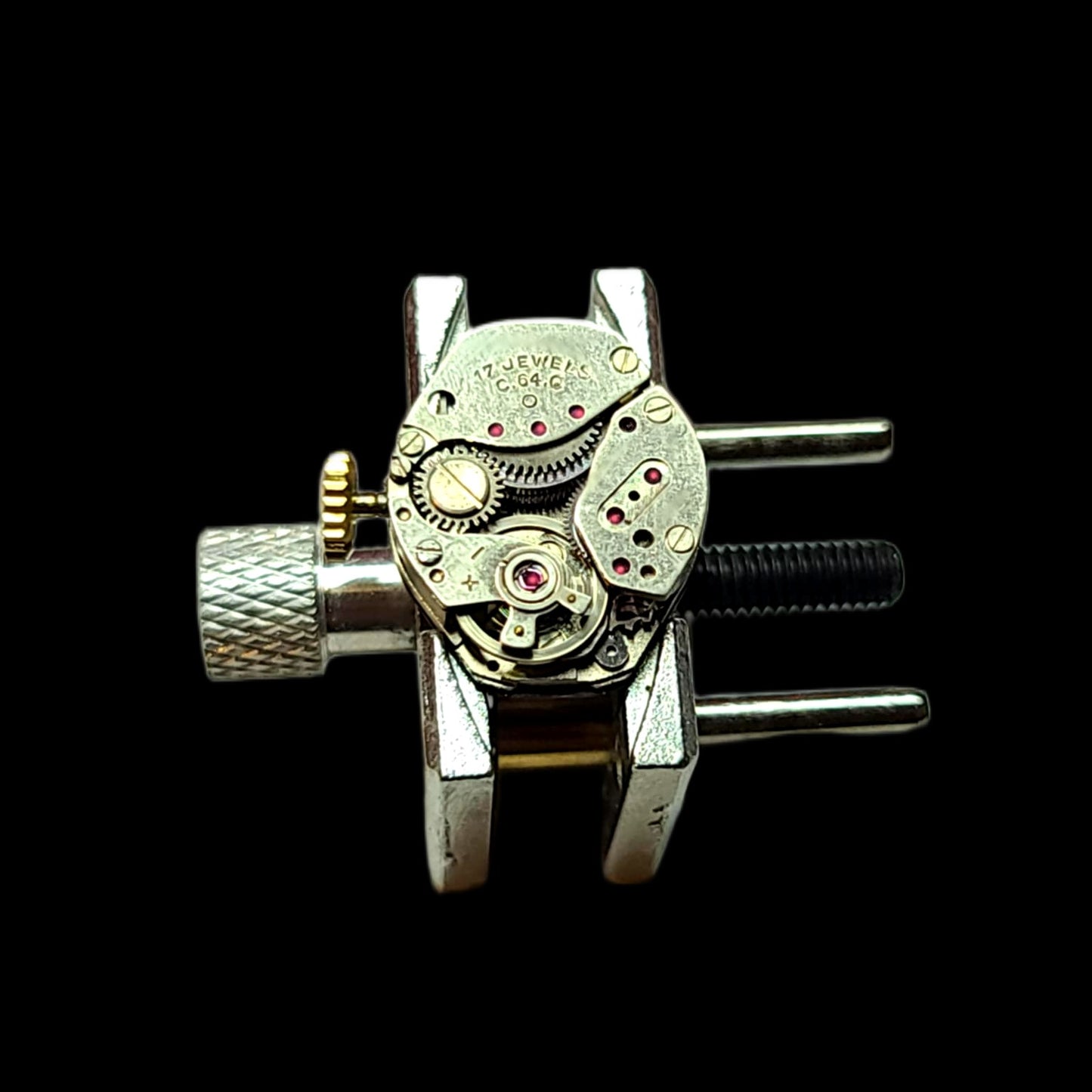 Mortima-Petit Vintage Womens Jewelled Mechanical Watch