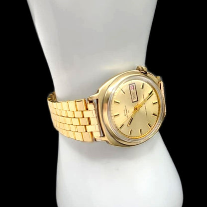 Bolivia Swiss Mens Analog Mechanical Watch With Date Display