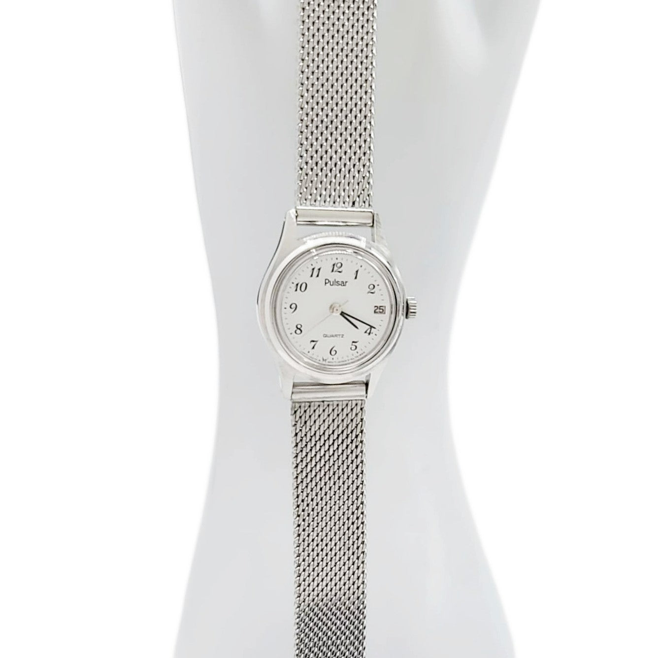 Pulsar Vintage Ladies 1-Jewelled Quartz Classic Classy Easy Reader Watch
