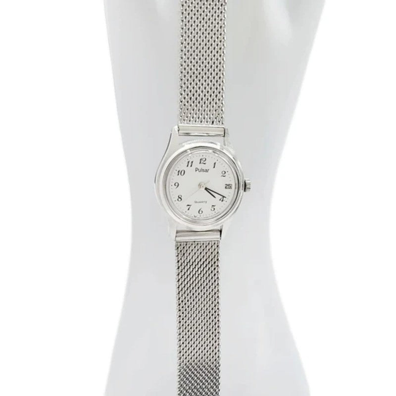 Pulsar Vintage Ladies 1-Jewelled Quartz Classic Classy Easy Reader Watch