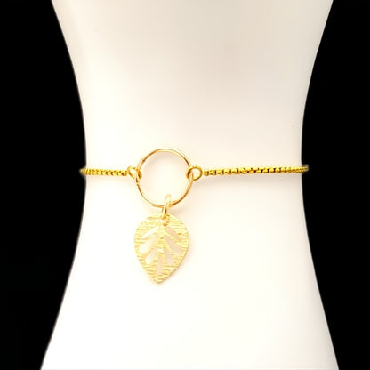 Gold Leaves-Bracelet