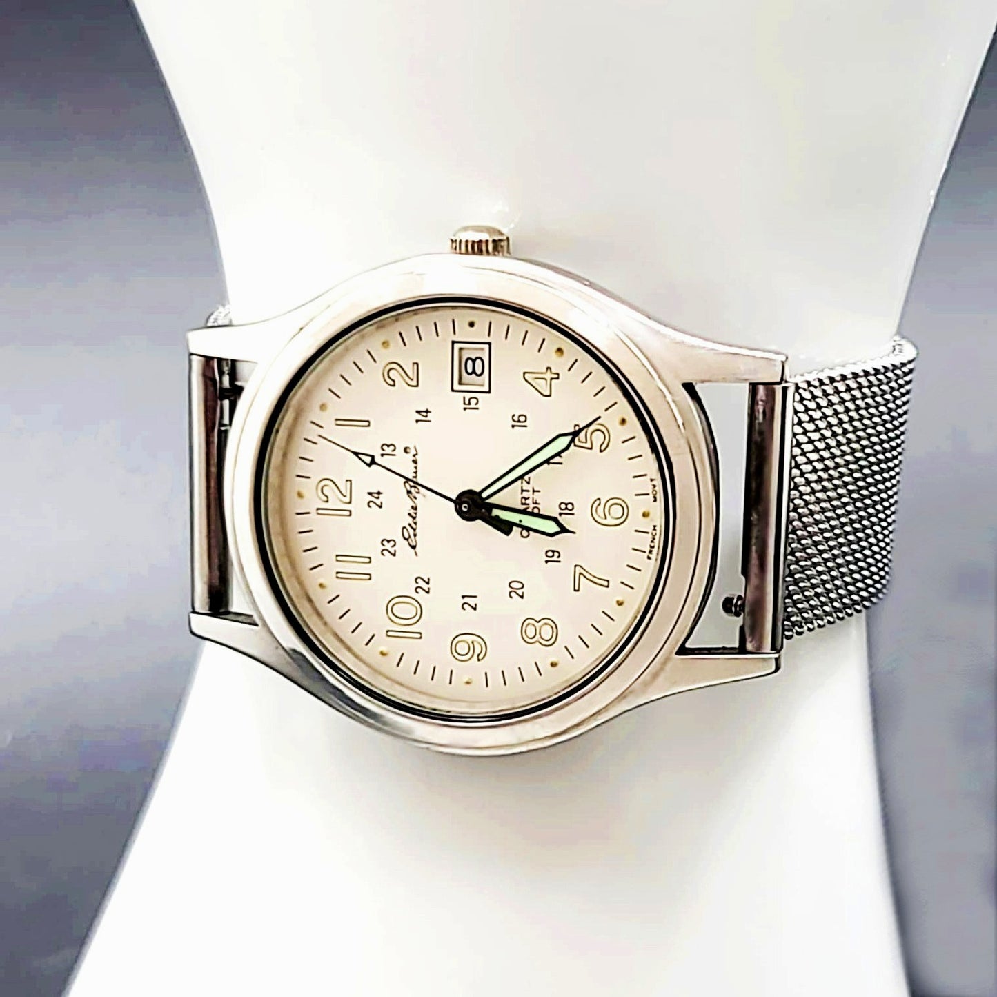 Eddie Bauer Womens Sport Military Time Field Watch V214 With Military Time/24hr Dial