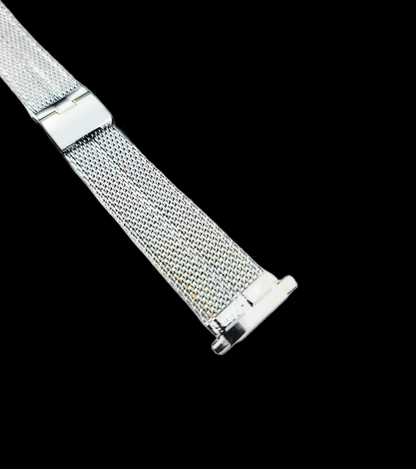 Stainless Steel Classy Mesh Watch Band for 16mm+ Watch Lugs