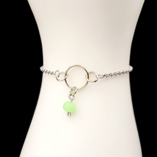 Green Spheres-Bracelet