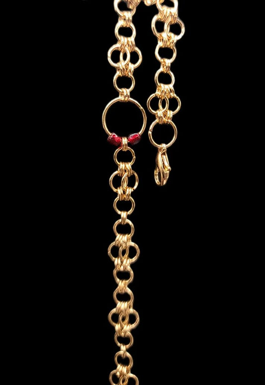 King Henry VIII Beheaded Wives Collection-Gold Bracelet