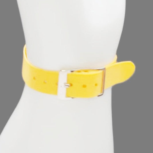 Vintage Style Retro One Piece Nylon Sport Watch Bands in Pastel Yellow for 12mm Watch Lugs (Copy)