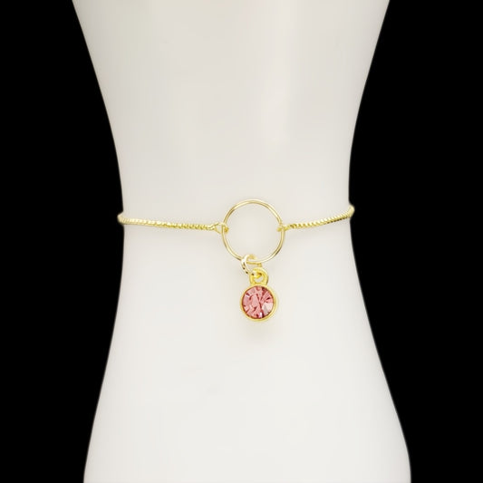 Birthstone Bracelet-October in 14k Gold Plate, 14k Gold Fill & Brass
