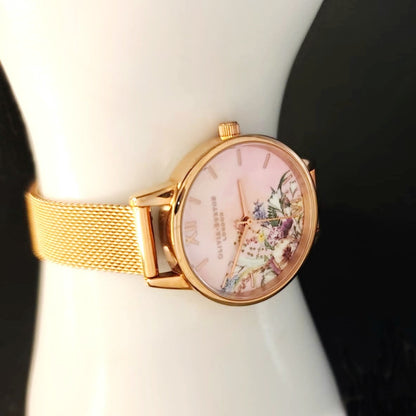 Olivia Burton London-Under the Sea Rose Gold Ladies Quartz Watch