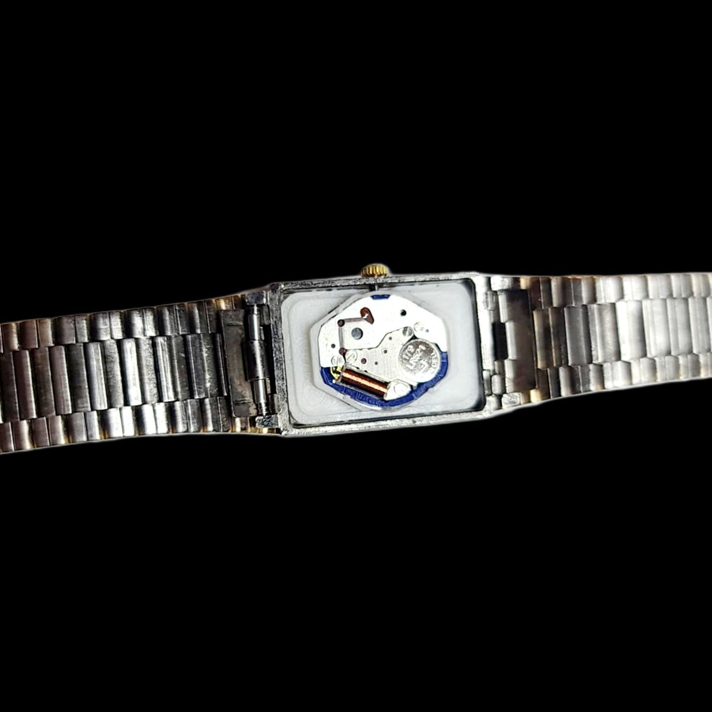 Ermex Diamond Mens Vintage Quartz Dress Watch