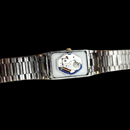 Ermex Diamond Mens Vintage Quartz Dress Watch