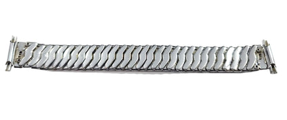 Stainless Steel Expansion Vintage Style Flexible Watch Band for 14mm+ Watch Lugs