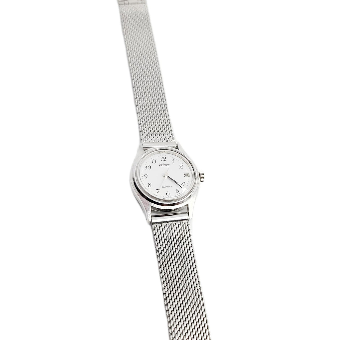 Pulsar Vintage Ladies 1-Jewelled Quartz Classic Classy Easy Reader Watch