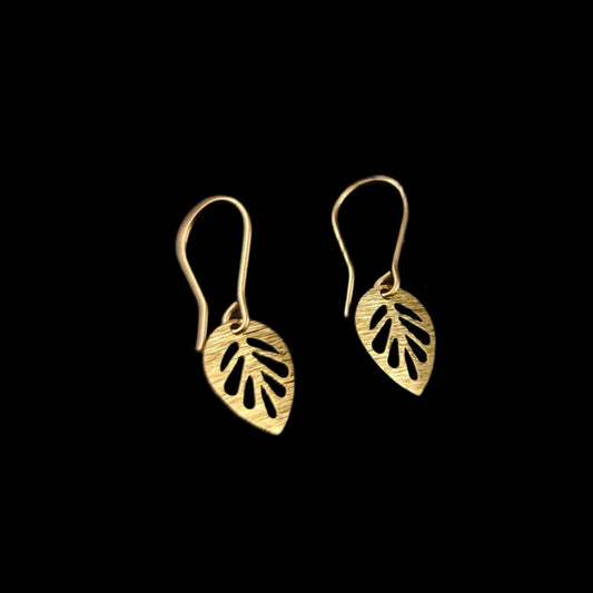 Gold Leaves-Earrings