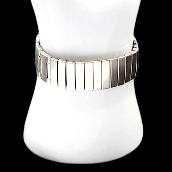 Stainless Steel Partial Expansion Style Watch Band for 17mm Watch Bands